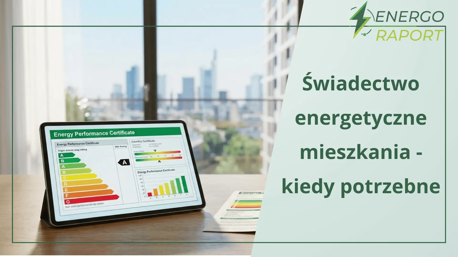 Świadectwo energetyczne mieszkania - kiedy potrzebne