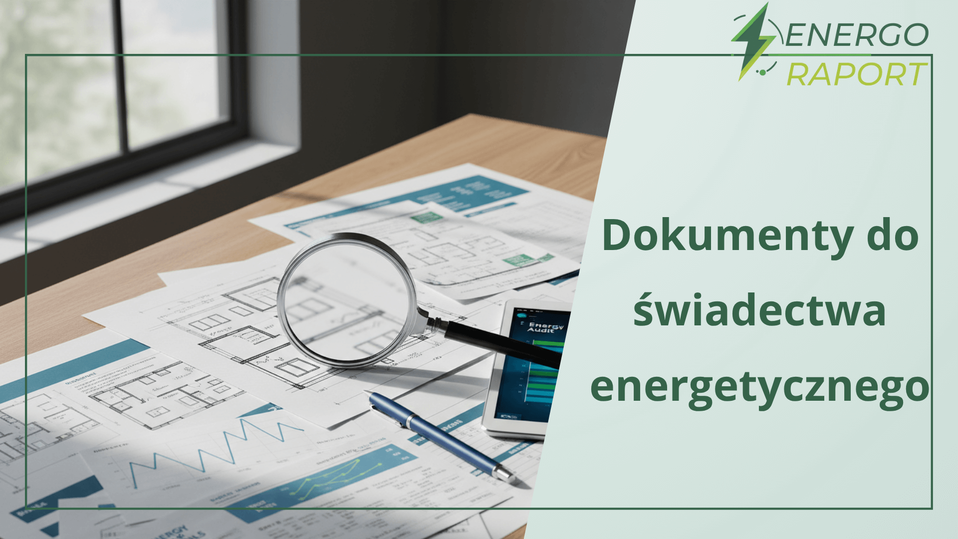 Dokumenty do świadectwa energetycznego