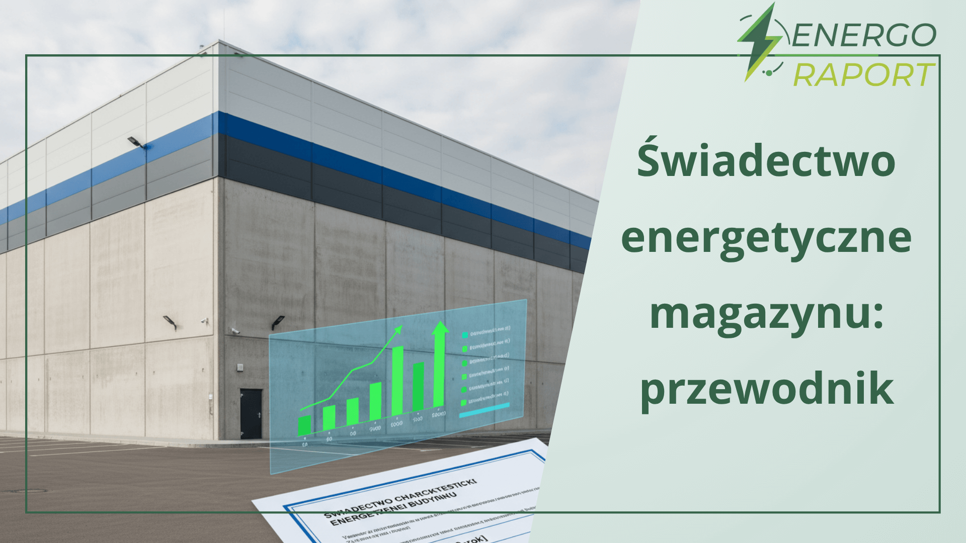Świadectwo energetyczne magazynu