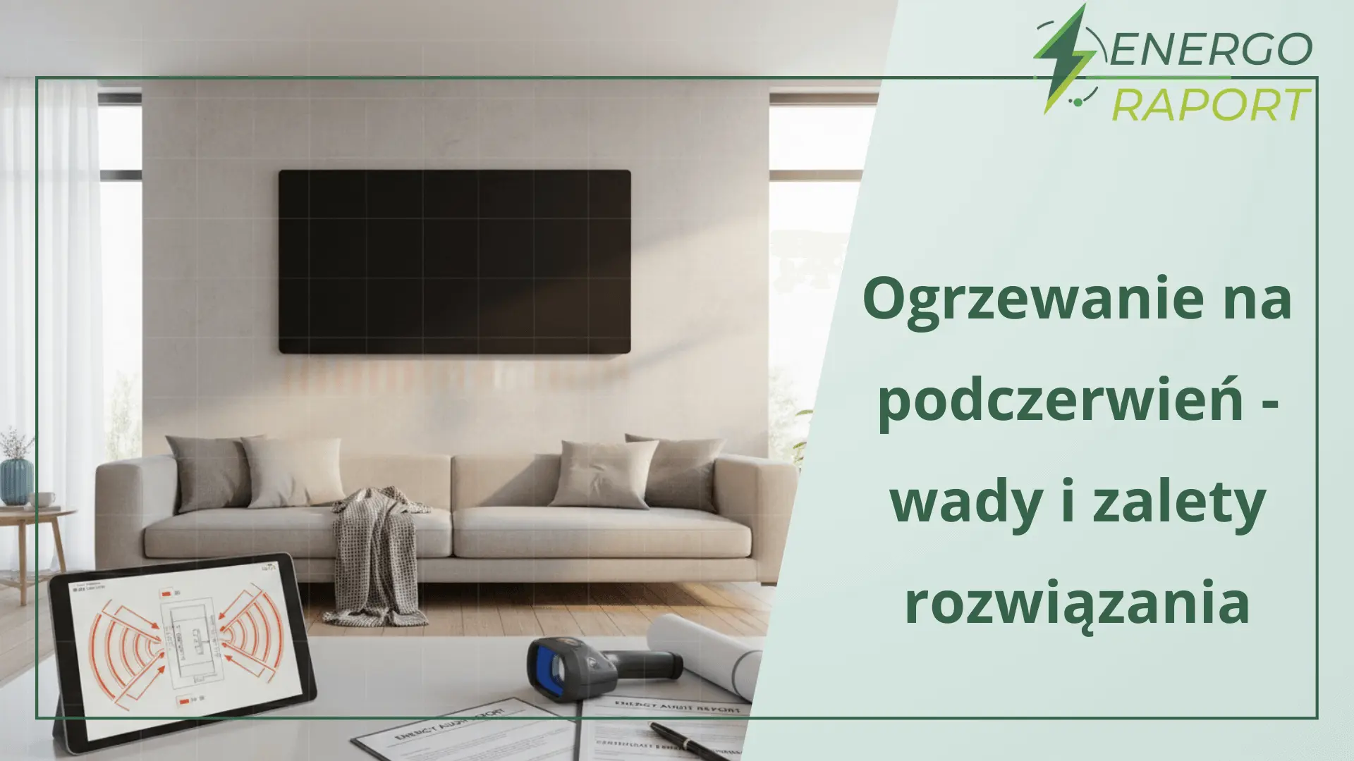 Ogrzewanie na podczerwień - wady i zalety rozwiązania